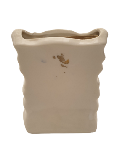 PORSELEN MASA ÜZERİ ÜÇLÜ OBJE KAPAKLI KALP & RESİM CERCEVESİ & MİNİ VAZO