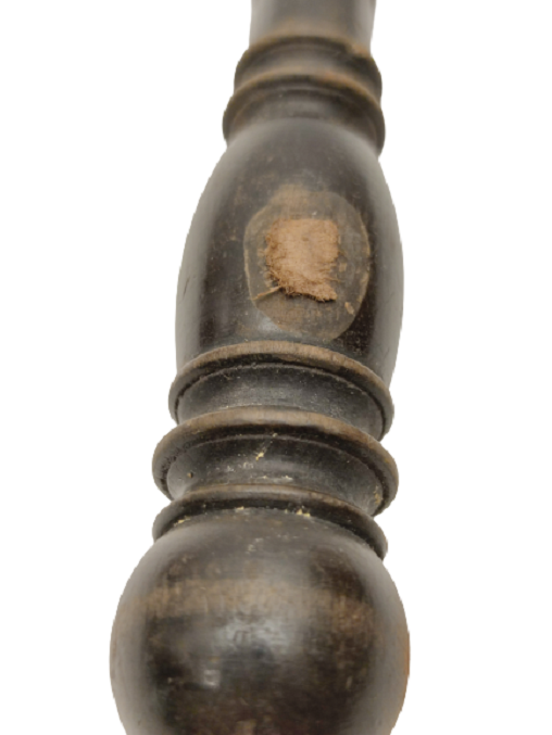 BÜYÜK BOY ŞEF SERVİS ÇATALI SAP KARA AGAC EL TORNA