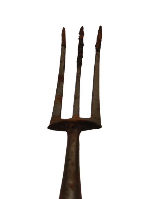 BÜYÜK BOY ŞEF SERVİS ÇATALI SAP KARA AGAC EL TORNA