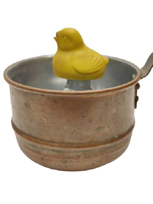 İCERSİDEKİ SIVI ISININCA ÖRDEK SESİ ÇIKARTAN BAKIR DÜDÜKLÜ ISITICI