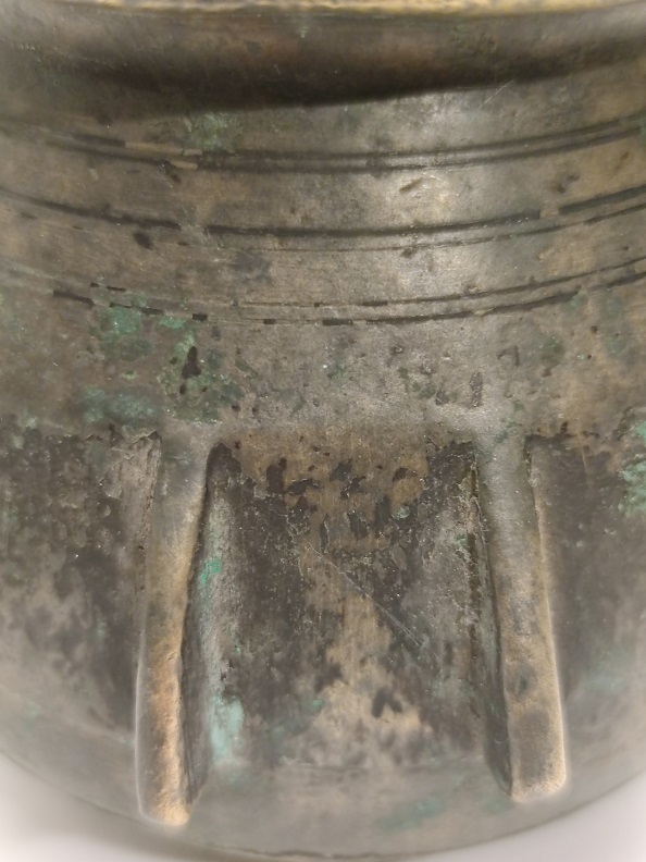 OSMANLI DÖNEMİ ORJİNAL SELÇUKLU MODELİ BRONZ DİLİMLİ HAVAN ELİ YOKDUR