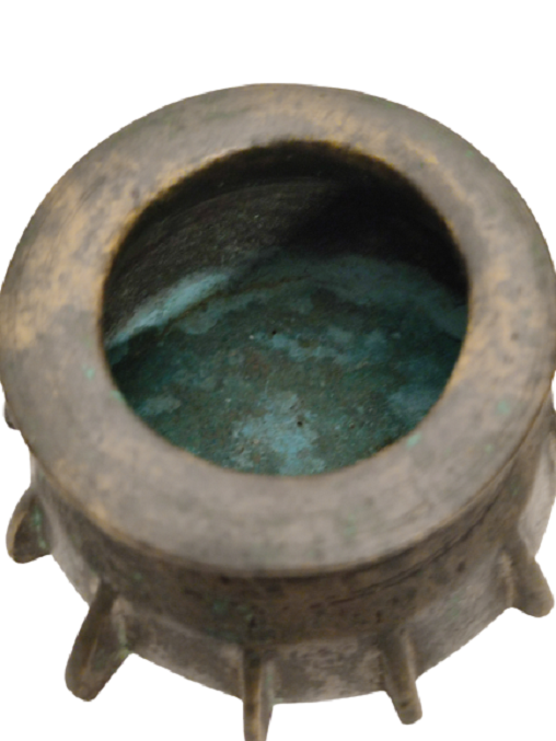 OSMANLI DÖNEMİ ORJİNAL SELÇUKLU MODELİ BRONZ DİLİMLİ HAVAN ELİ YOKDUR