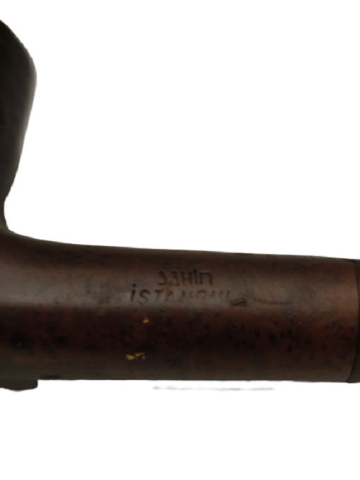 1970 YILLAR KULLANILMIŞ GÜL AGACINDAN YAPILMA ŞAHİN MARKA İSTANBUL PİPO