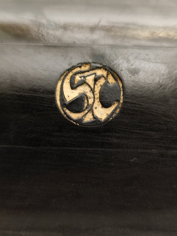 1930 İSVEC STC DAMGALI BAKALİT 10 TUŞLU DUVAR TELEFON