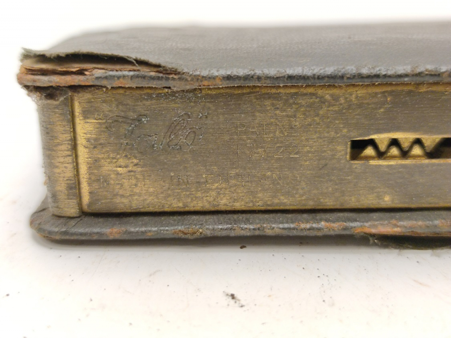 TÜRKİYE İŞ BANKASI ANONİM ŞİRKETİ METAL KİTAP FORMUNDA AVRUPADA ÜRETİLMİŞ KUMBARA