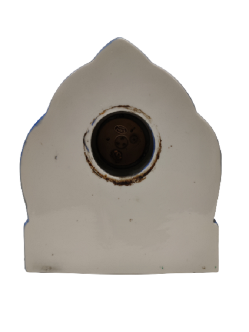 PORSELEN LANDEX ROYAL CRAFT MASA SAATİ MEKANİK KURMALI 