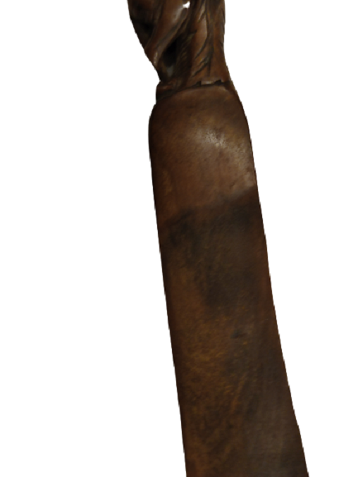 OSMANLI MEKTUP ACACAGI EL İŞİ ÜZERİNDE TAZI FİGÜRİŞLENMİŞ TAMAMEN  AHŞAP HERYERİ İŞLEMELİ