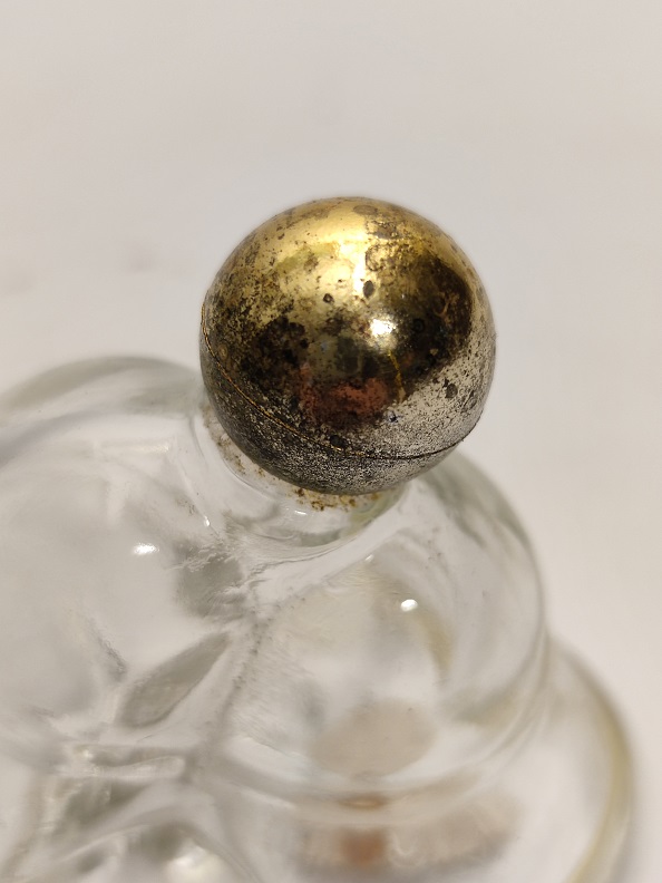 CİFT BİRLEŞİK CAN FORMUNDA AVON MOONWİND CAM 30 ML PARFÜM ŞİŞESİ