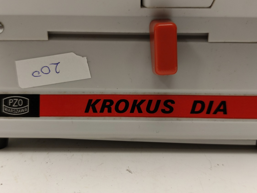 KROKUS DIA PROJEKSİYON PZO WARSZAWA FİLM GÖSTERİCİ KARTON KUTUSUNDA 