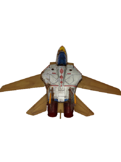 F-14A NAVY PLANE 303NL TOMCAT SWING WING VINTAGE TIN AIRPLANE SA-151 SON AI TOYS JET ŞAVAŞ UCAGI