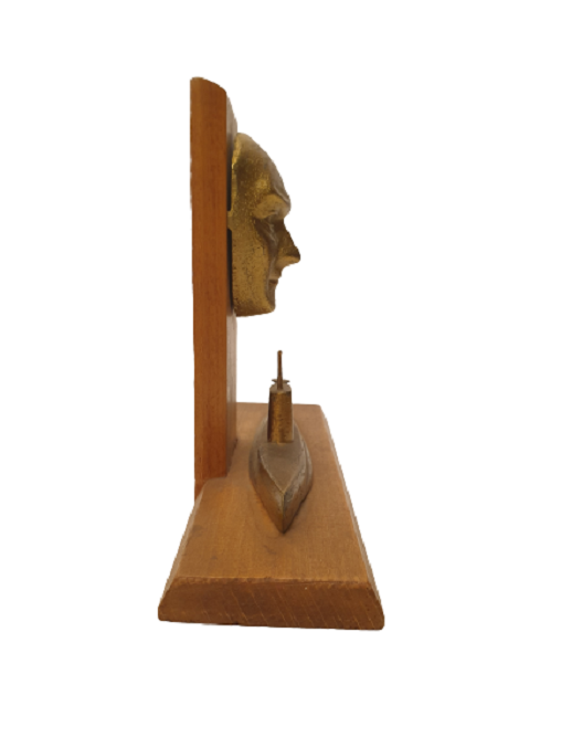 BRONZ DÖKÜM MALZEME MUSTAFA KEMAL ATATÜRK VE YAVUZ DENİZ ALTI BÜSTÜ KAİDELİ