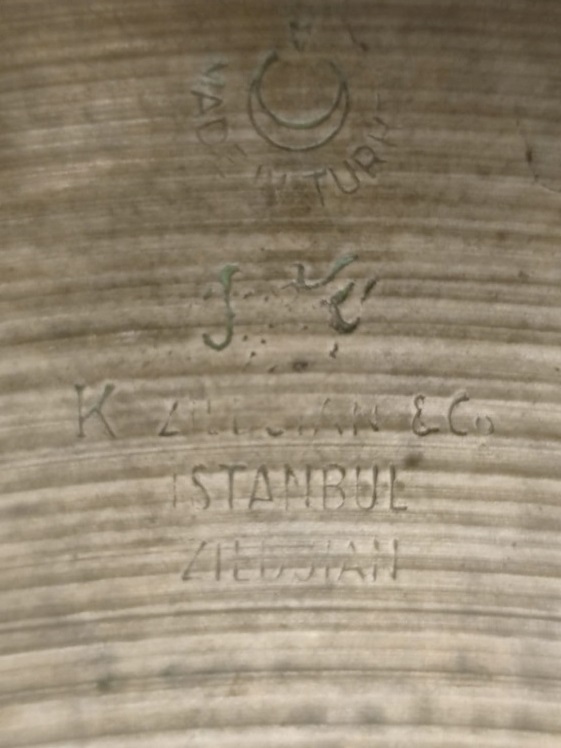 OSMANLI DAMGALI EFSANE DUNYA MARKASI OSMANLI ZİLCİYAN  ZİLDJİAN ORJİNAL BRONZ EL YAPIM VE DÖVME MEHTERAN  ZİL