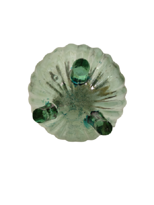 OSMANLI GELİN AYAKLI DEPOLU MEKANİK FİTİLLİ AYARLI GAZ LAMBA