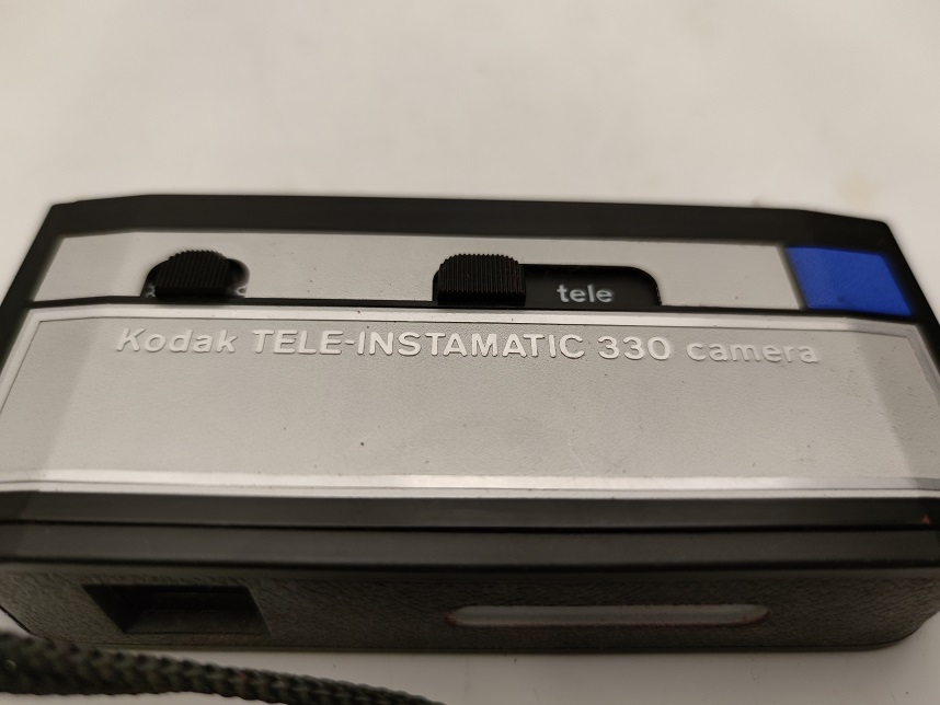 1970 ORJİNAL KUTUSUNDA KODAK TELE-INSTAMATIC 330 CAMERA FOTOGRAF MAKİNESİ
