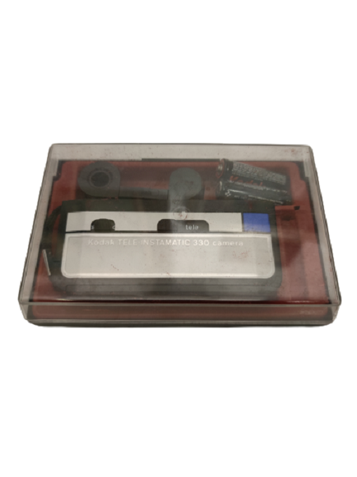 1970 ORJİNAL KUTUSUNDA KODAK TELE-INSTAMATIC 330 CAMERA FOTOGRAF MAKİNESİ