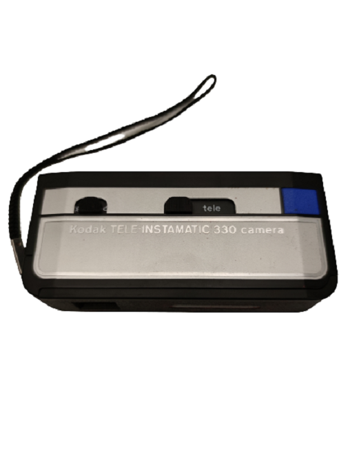 1970 ORJİNAL KUTUSUNDA KODAK TELE-INSTAMATIC 330 CAMERA FOTOGRAF MAKİNESİ