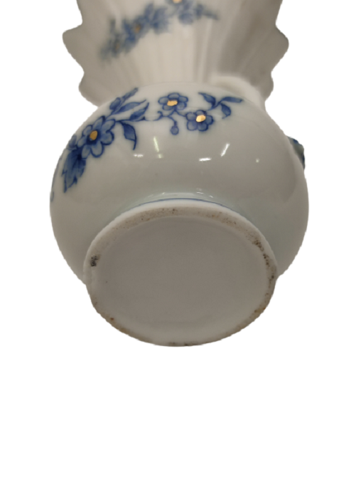 PORSELEN MASA ÜZERİ ÜÇLÜ OBJE KAPAKLI KALP & RESİM CERCEVESİ & MİNİ VAZO