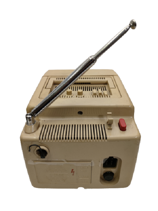 1988 TELE STAR 4004  TV ANTENLİ TAŞINABİLİR SİYAH BEYAZ TELEVİZYON  TV