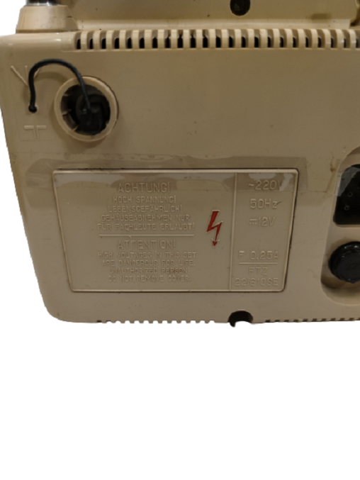 1988 TELE STAR 4004  TV ANTENLİ TAŞINABİLİR SİYAH BEYAZ TELEVİZYON  TV