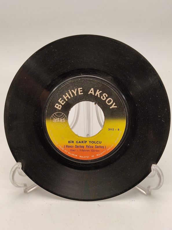 BEHİYE AKSOY YOK ARTIK TAHAMMÜLÜM-BİR GARİP YOLCU 45 LİK YERLİ PLAK