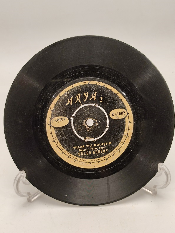 GÜLER GÜRSOY YILLAR YILI DOLAŞTIM-YOKSUN YİNE SABAH OLDU 45 LİK YERLİ PLAK