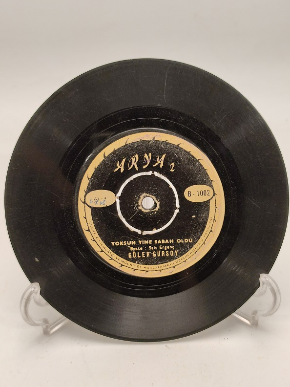 GÜLER GÜRSOY YILLAR YILI DOLAŞTIM-YOKSUN YİNE SABAH OLDU 45 LİK YERLİ PLAK