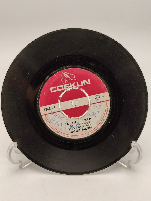 HAMDİ BİLGİN ALIN YAZIM-ALIŞTIRDIN SEN BENİ 45 LİK YERLİ PLAK
