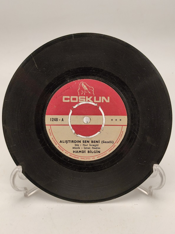 HAMDİ BİLGİN ALIN YAZIM-ALIŞTIRDIN SEN BENİ 45 LİK YERLİ PLAK