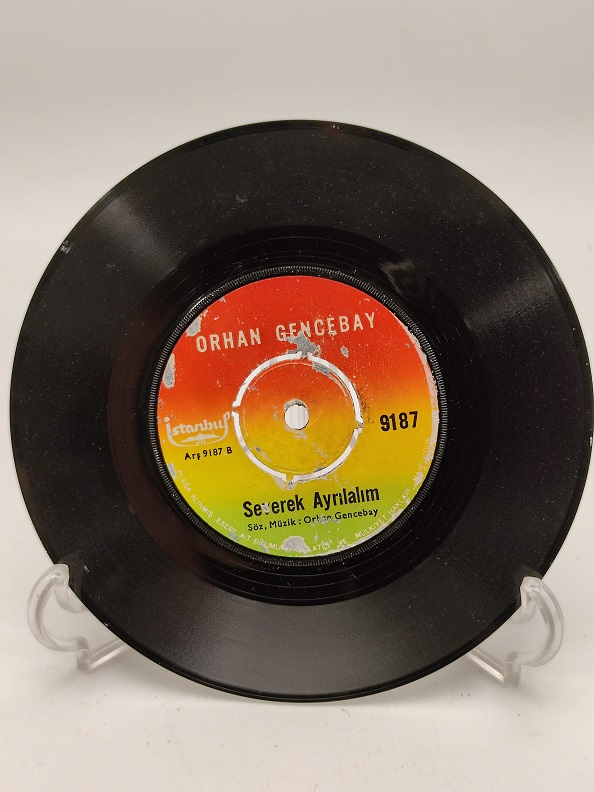 ORHAN GENCEBAY GÖNÜL FIRTINASI-SEVEREK AYRILALIM 45 LİK PLAK