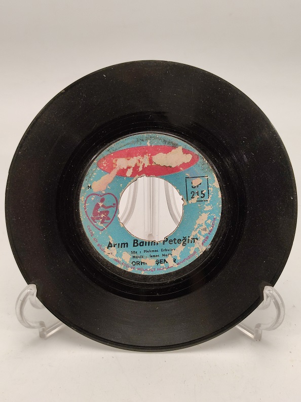 ORHAN ŞENER AŞKIN KANUNU-ARIM BALIM PETEĞİM 45 LİK PLAK