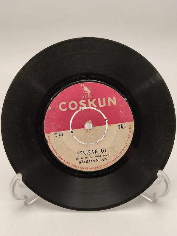 ŞÜKRAN AY KAYBOLAN SAADET GERİ GELİR Mİ-PERİŞAN OL 45 LİK PLAK