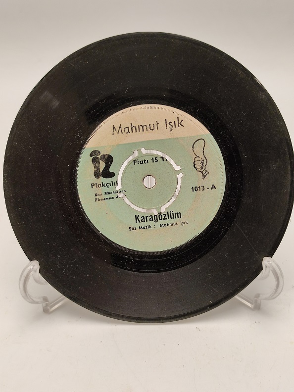 MAHMUT IŞIK KARAGÖZLÜM-VEFASIZ YAR 45 LİK PLAK