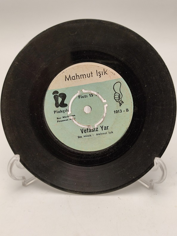 MAHMUT IŞIK KARAGÖZLÜM-VEFASIZ YAR 45 LİK PLAK
