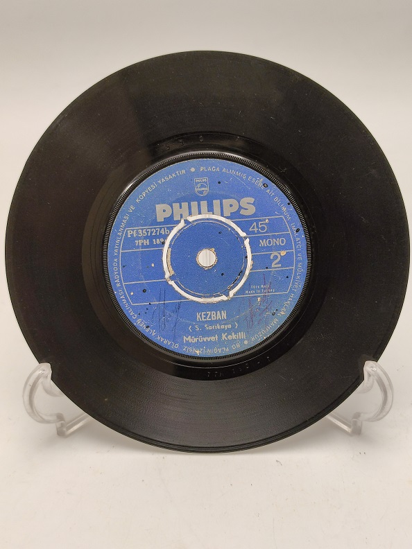 MÜRÜVVET KEKİLLİ SON TESELLİM ŞARAP OLDU-KEZBAN 45 LİK PLAK