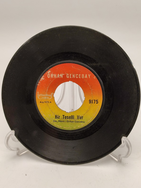 ORHAN GENCEBAY YORGUN GÖZLER-BİR TESELLİ VER 45 LİK PLAK
