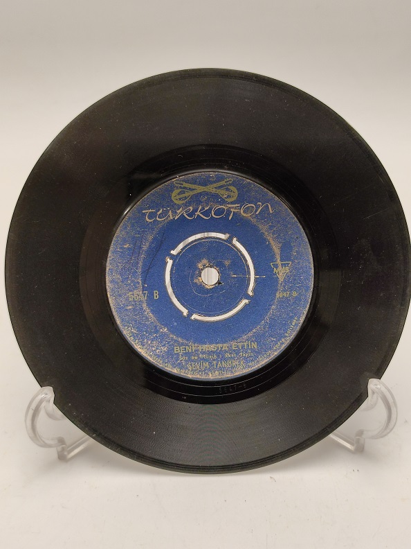 SEVİM TANÜREK GEL BARIŞALIM-BENİ HASTA ETTİN 45 LİK PLAK