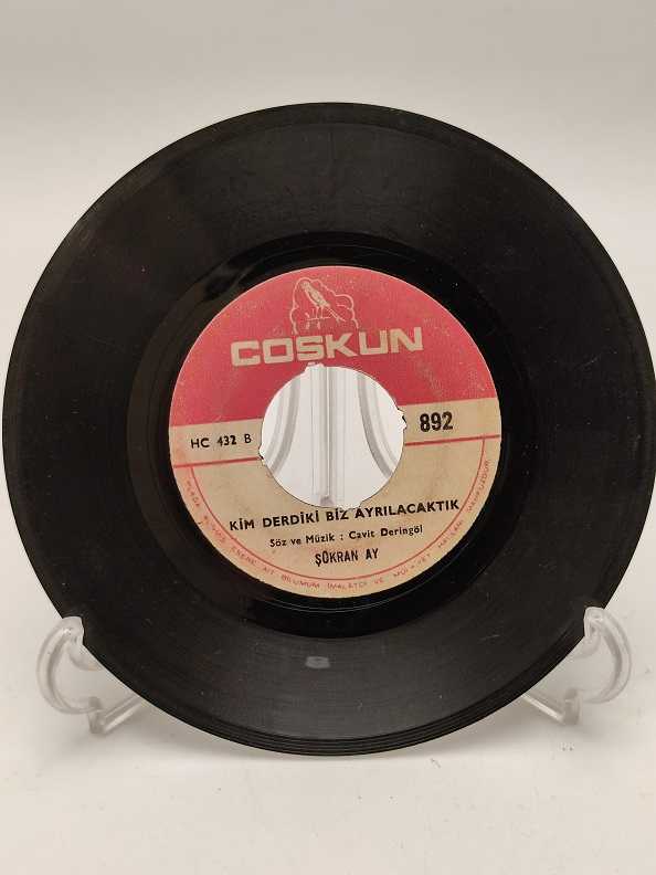 ŞÜKRAN AY ÇİĞNEYEMEM SENİ BEN-KİM DERDİKİ BİZ AYRILACAKTIK 45 LİK PLAK