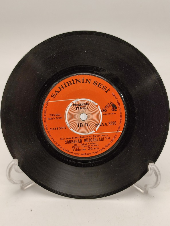 YILDIRIM GÜRSES SONBAHAR RÜZGARLARI-ESKİ SEVDA 45 LİK PLAK