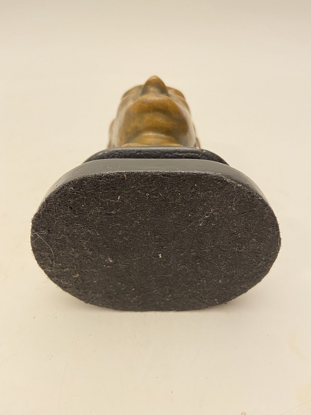 1950 BRONZ KAİDELİ  MUSTAFA KEMAL ATATÜRK BÜSTÜ MASA ÜZERİ İÇİN TASARLANMIŞ