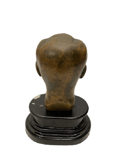 1950 BRONZ KAİDELİ  MUSTAFA KEMAL ATATÜRK BÜSTÜ MASA ÜZERİ İÇİN TASARLANMIŞ