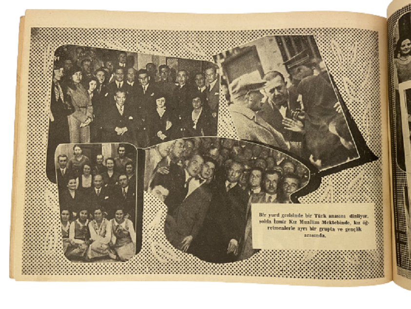 ATATÜRK ALBÜMÜ DOĞUMUNDAN ÖLÜMÜNE KADAR  2 HAMUR KAGIDA BASKI  RENKLİ KAPAK 