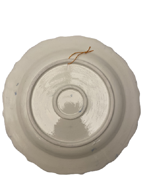 KUTAHYA KENARLAR SÜSLEMELER EL BOYAMA TÜRK BAYRAGI ÜZERİNDE MUSTAFA KEMAL ATATÜRK DUVAR TABAĞI