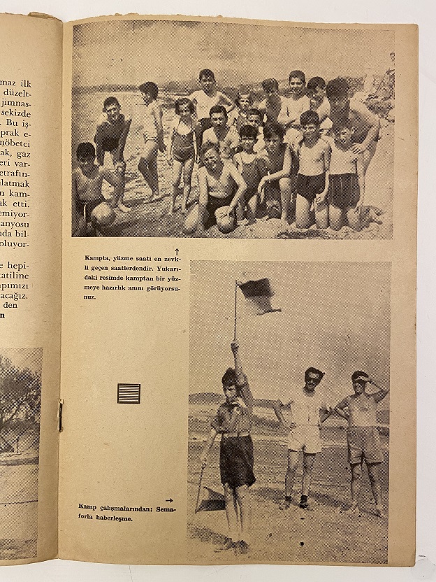 KÜÇÜK GALATASARAYLI DERGİSİ KAPAK GAZİ MUSTAFA PAŞA MUSTAFA KEMAL ATATÜRK GÖRSELLİ