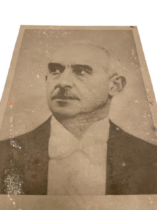 METAL PLAKA ÜZERİ BASKI İSMET İNÖNÜ FOTOĞRAFI KİLİŞE