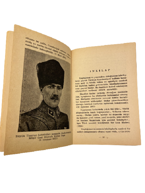 MUSTAFA KEMAL ATATÜRK DİYOR Kİ KİTAP