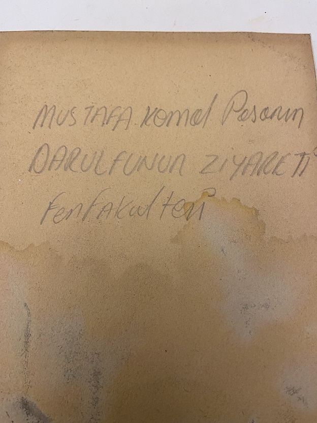 MUSTAFA KEMAL PAŞANIN DARULFÜNUN ZİYARETİ FEN FAKULTESİ KİTAP