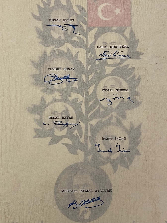 TÜRKİYE CÜMHÜRİYETİ CUMHURBAŞKANLARI NECDET EVLİYAGİL ÇANKAYA