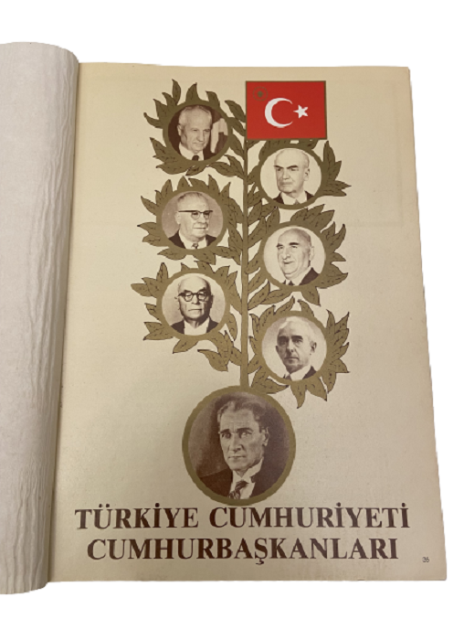 TÜRKİYE CÜMHÜRİYETİ CUMHURBAŞKANLARI NECDET EVLİYAGİL ÇANKAYA