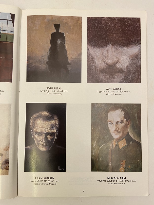 RESSAMLARIN FIRÇASINDAN ATATÜRK FOTOĞRAF ALBÜMÜ