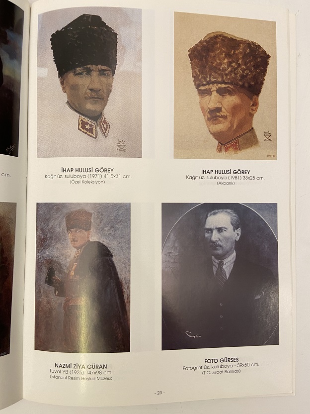 RESSAMLARIN FIRÇASINDAN ATATÜRK FOTOĞRAF ALBÜMÜ